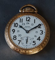 Waltham Vanguard 23J Railway watch